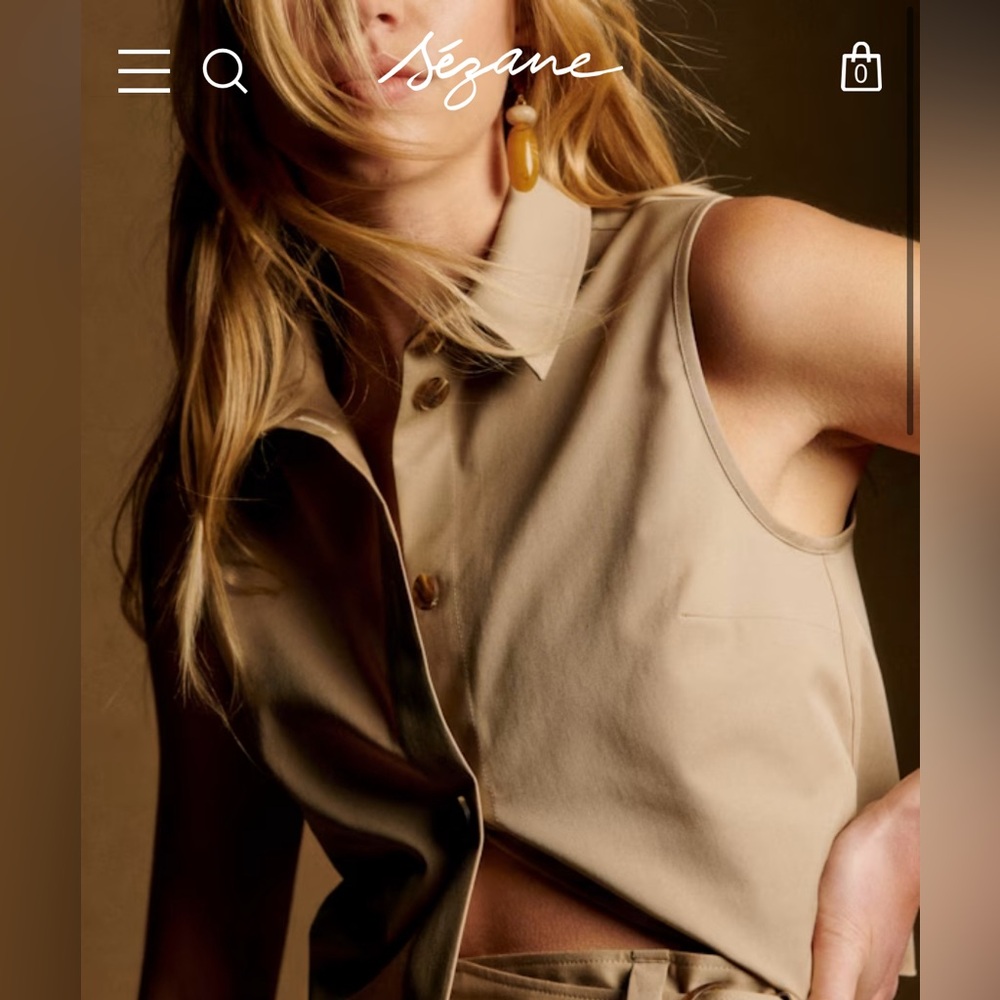 Sezane HARMONIE BLOUSE
